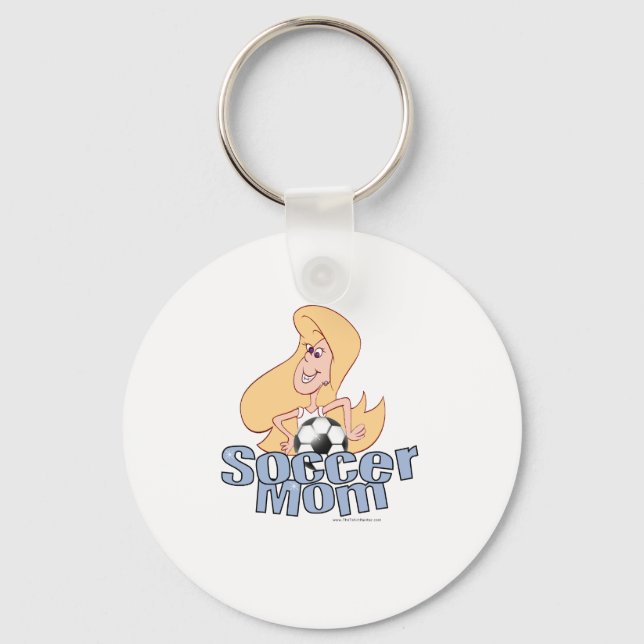 Soccer Mom Keychain (Front)