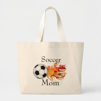 Soccer Mom Large Tote Bag