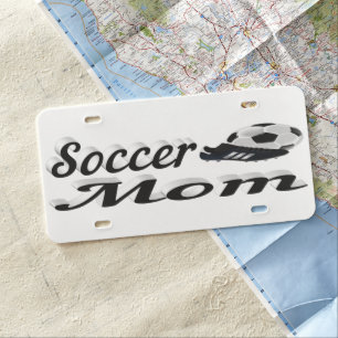 Soccer Mom License Plate