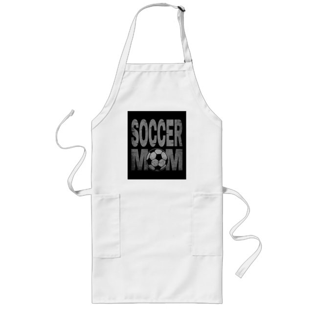 SOCCER MOM  LONG APRON (Front)