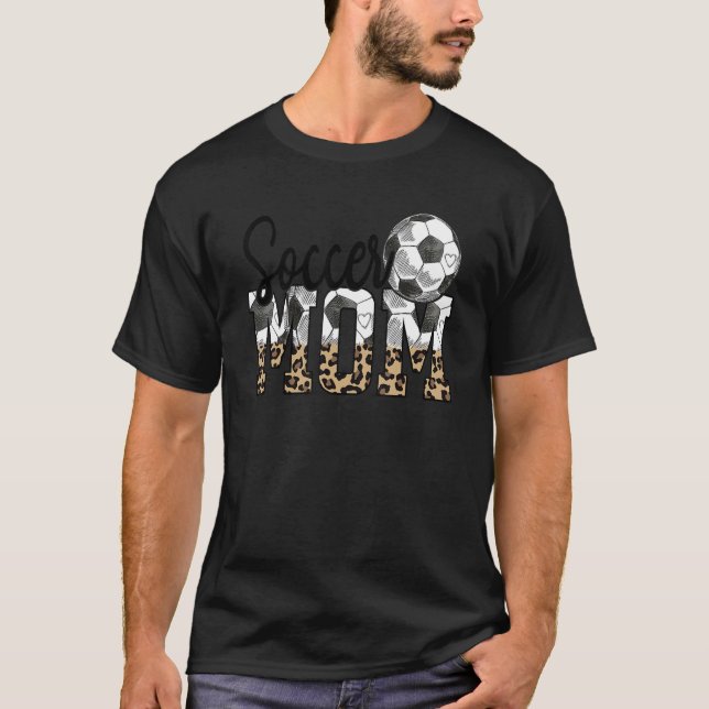 Soccer Mom Love To Watch My Child Play Soccer T-Shirt (Front)