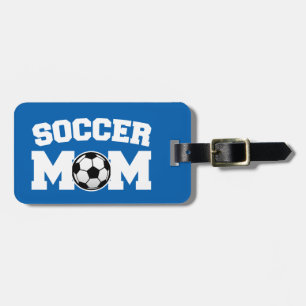 Soccer Mom luggage tag