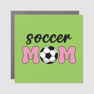 Soccer Mom Mother's Day Car Magnet