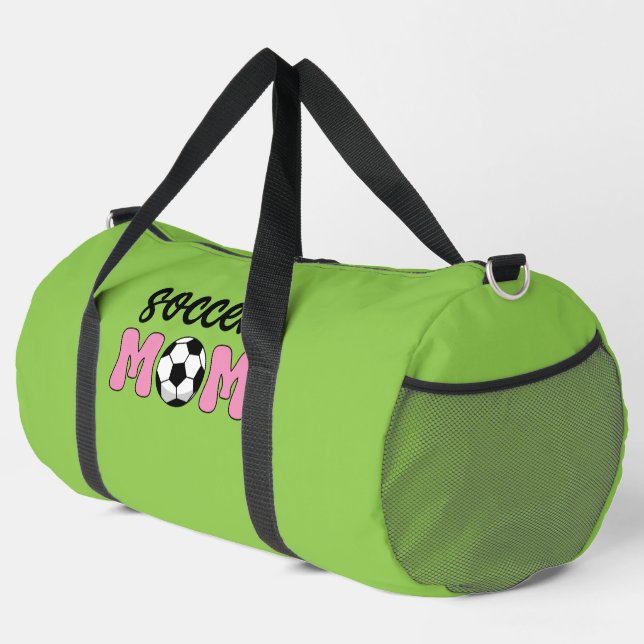 Soccer Mom Mother's Day Duffle Bag (Right Corner)