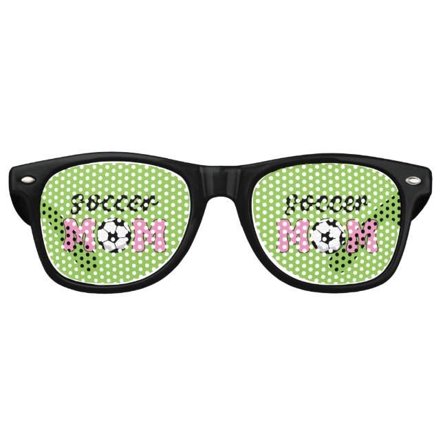Soccer Mom Mother's Day Retro Sunglasses (Front)