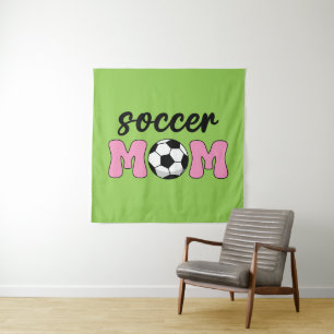 Soccer Mom Mother's Day Tapestry