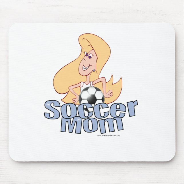 Soccer Mom Mouse Pad (Front)