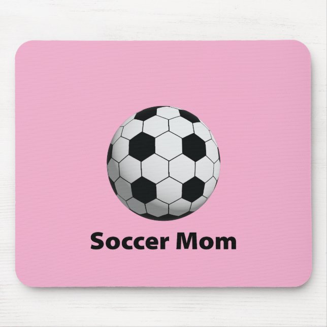 Soccer Mom Mouse Pad (Front)