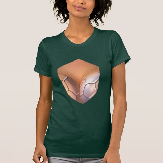 Soccer Mom - Naughty Soccer Mom T-Shirt (Front)