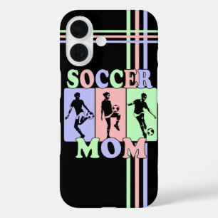Soccer Mom Pastels iPhone 16 Case