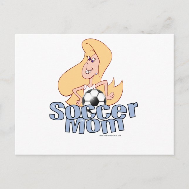 Soccer Mom Postcard (Front)