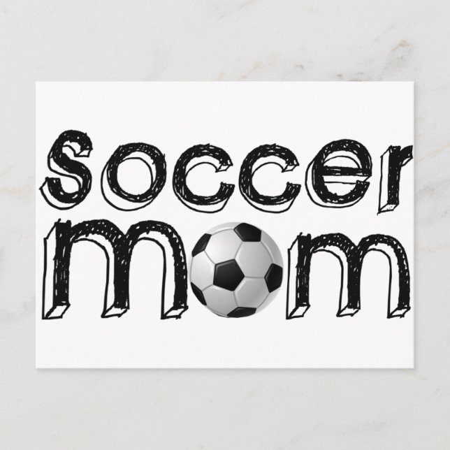 Soccer Mom Postcard (Front)