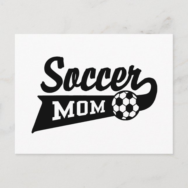Soccer Mom Postcard (Front)
