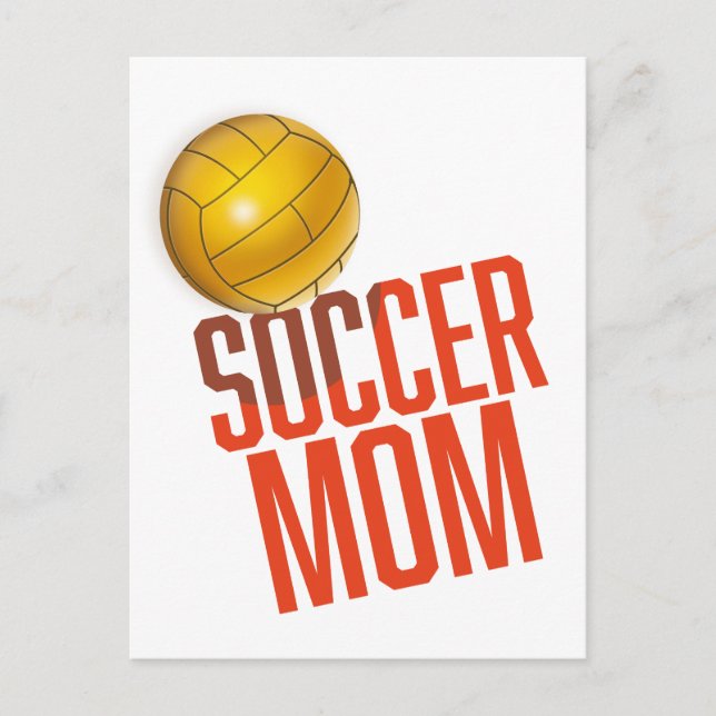 Soccer Mom Postcard (Front)