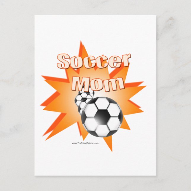 Soccer Mom Postcard (Front)