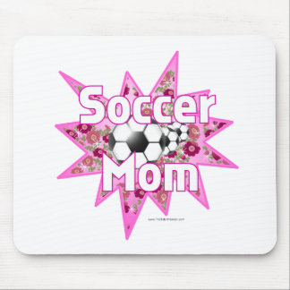 Soccer Mom Roses Mouse Pad