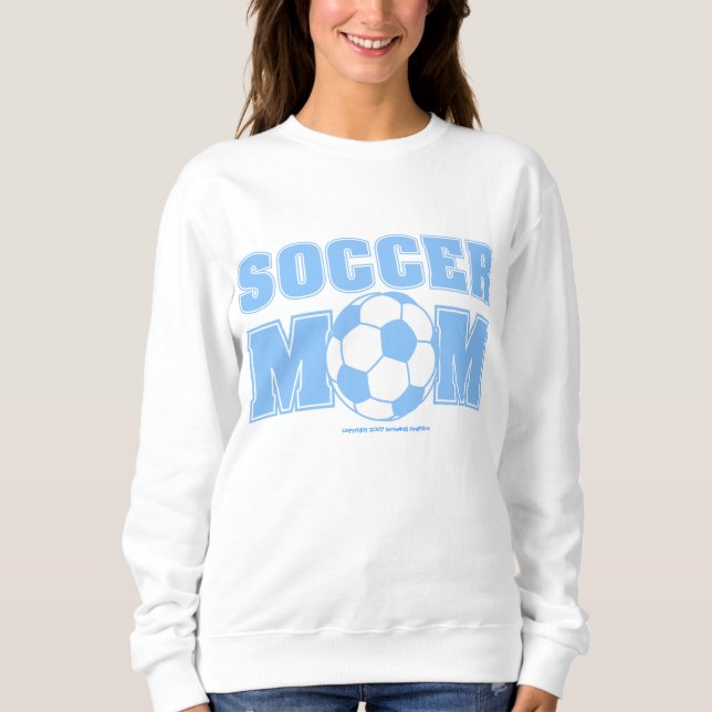 Soccer Mom Screwball Graphics Sweatshirt (Front)