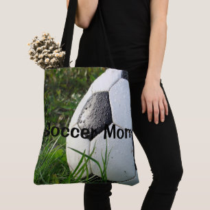 Soccer Mom Sports Shopping Tote Bag