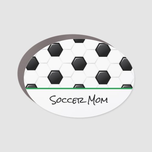 Soccer Mom Sports Travel Team Ball Goal Player Car Magnet