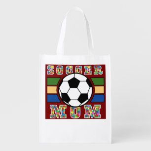 soccer mom T-Shirt Grocery Bag