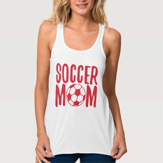 Soccer Mom  Tank Top (Front)