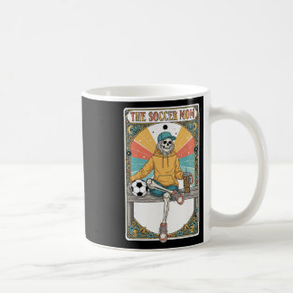 Soccer Mom Tarot Card Skeleton Coffee Byll Sidelin Coffee Mug