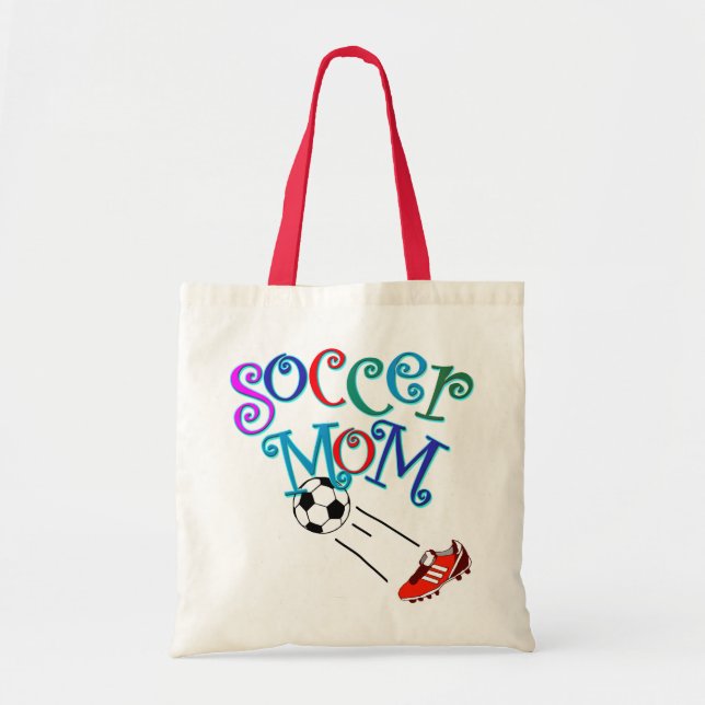 Soccer Mom Tote Bag (Front)