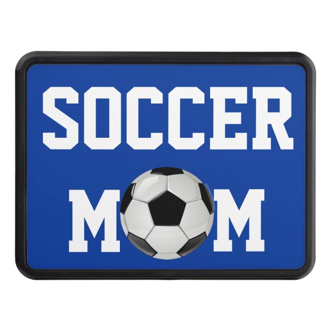 Soccer Mom Trailer Hitch cover (Front)