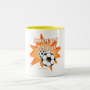 Soccer Mom Two-Tone Coffee Mug