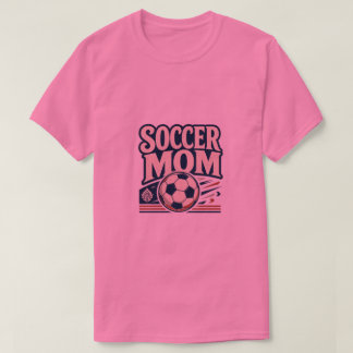 Soccer Mom Vintage Soccer Mom Football Fan Gift T-Shirt