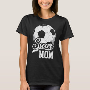 Soccer Mom Vintage Women Mama Mother's Day Mothers T-Shirt