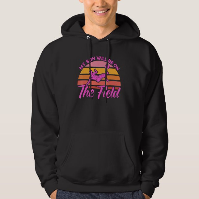 Soccer Mom Women Family Matching Team Player Socce Hoodie (Front)