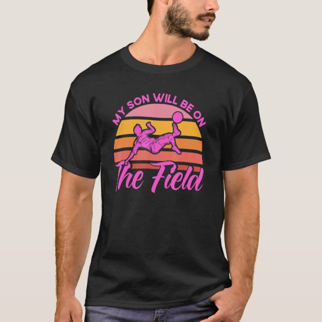 Soccer Mom Women Family Matching Team Player Socce T-Shirt (Front)