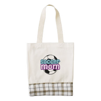 Soccer Mom Zazzle HEART Tote Bag