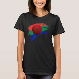 Soccer Morocco National Soccer Team Football Fan T-Shirt