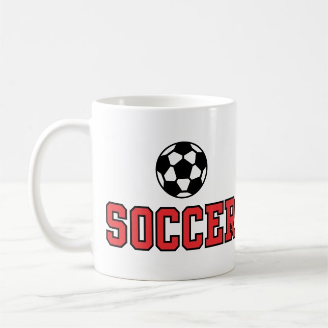 Soccer N Ball12 Coffee Mug (Left)