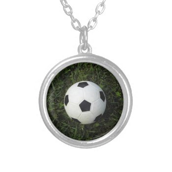 Soccer Necklace For Mom by Sidelinedesigns at Zazzle