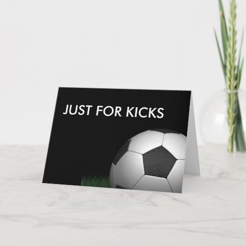 SOCCER NOTE CARDS