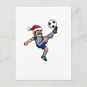 Soccer Nutcracker Christmas 2026 Holiday Sports Postcard