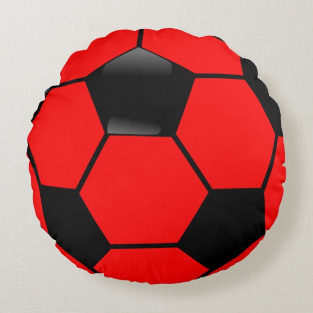 Soccer Ole' Round Pillow (Front)