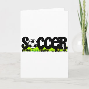 Soccer (On Grass) Card
