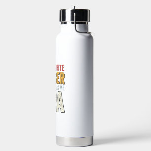 Soccer Opa Vintage Typography Shirt Design_1 Water Bottle