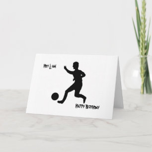 Soccer or football card