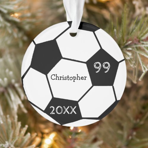 Soccer Ornament