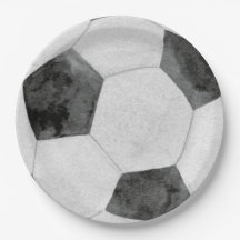 Soccer Paper Plate