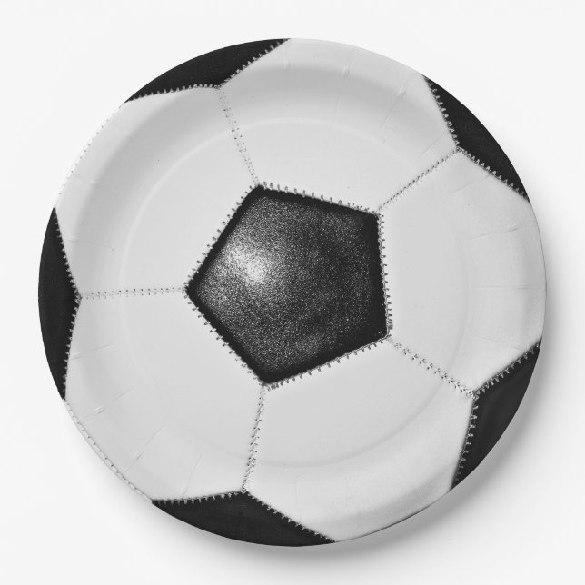 Soccer Paper Plates (Front)