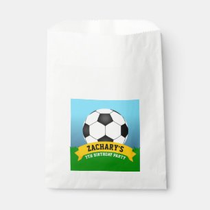 Soccer Party Favor Bag
