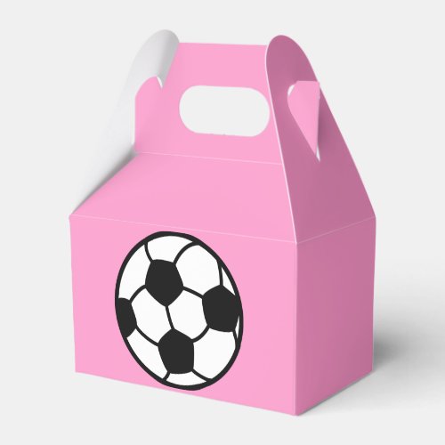 Soccer Party Favor Box Birthday Favor Box