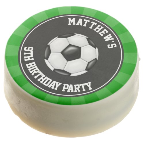 Soccer Party Milk Chocolate Dipped Oreo