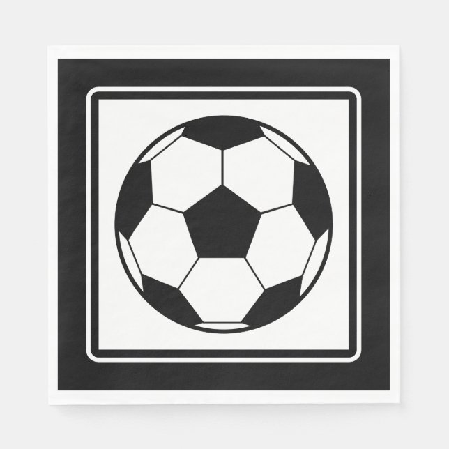 Soccer Party Napkins (Front)